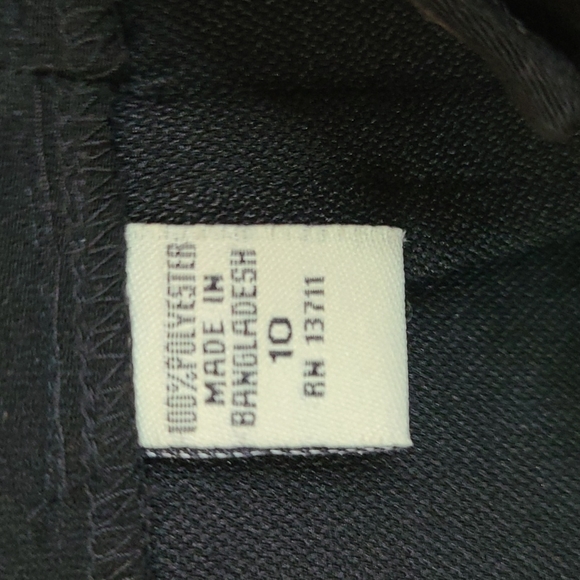 Amanda Smith Ultra High Waist Black Wide Leg Pant 10 - Picture 4 of 5